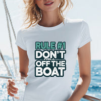 Load image into Gallery viewer, Fall Off The Boat Cotton T-Shirt – Heavyweight Classic Fit Tee
