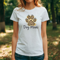 Load image into Gallery viewer, Dog Mom Heavyweight Cotton T-Shirt – Classic Fit &amp; Relaxed Style
